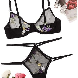 Two piece bra & panty set